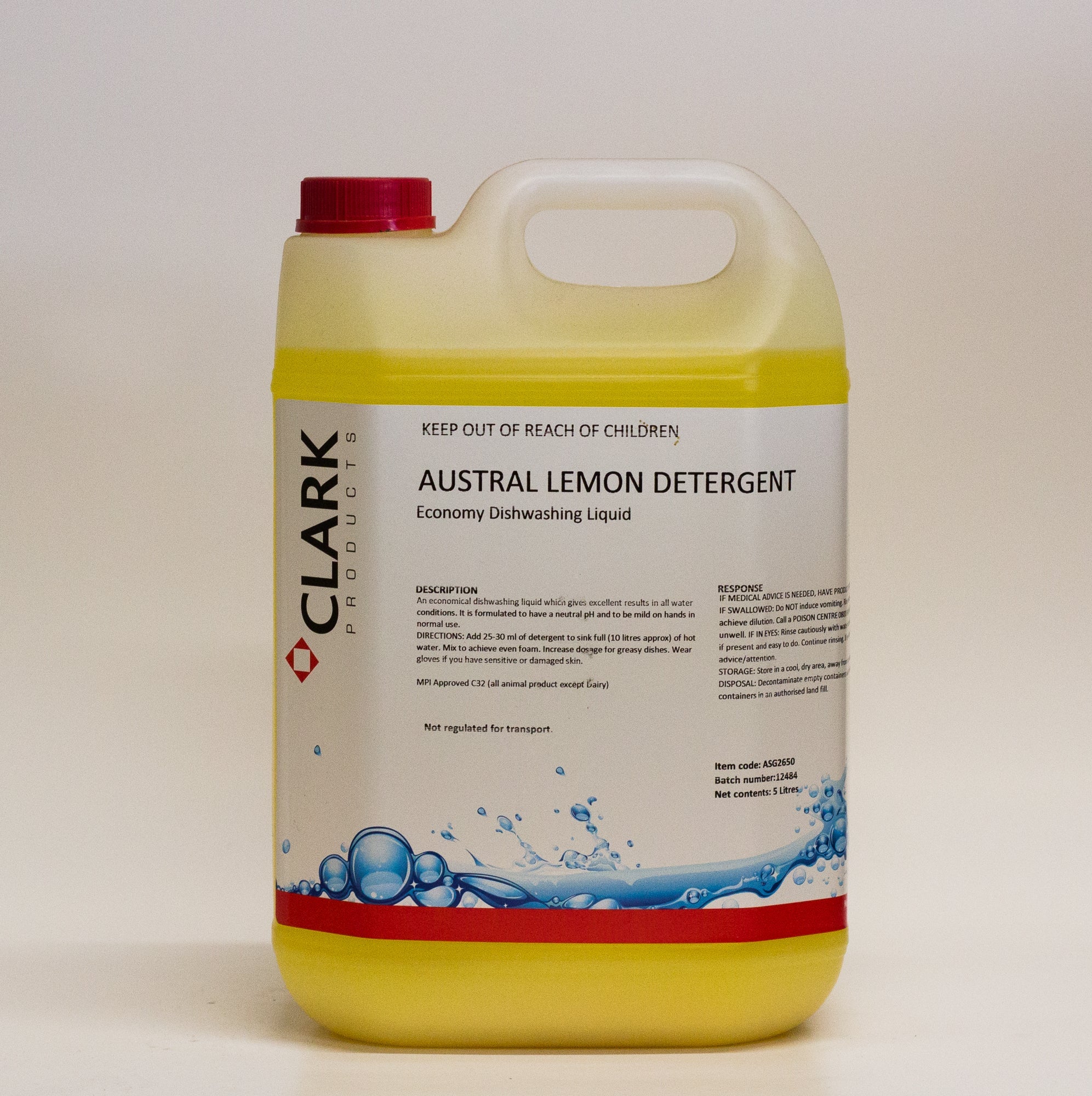 Lemon Dish Wash Liquid 5ltr – MOLONEY DISTRIBUTION LTD